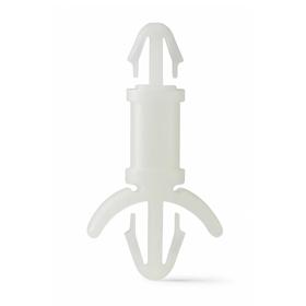 Essentra Snap Lock Support 6.4 mm Nylon 6/6 UL94 V-2 Natural [CBLS315A]; 10151143