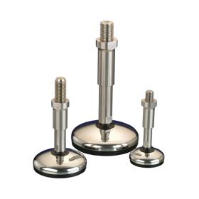 Essentra Hygienic Adjustable Feet 75.0 mm M16 92.0 mm Chrome [550093]; 10300190