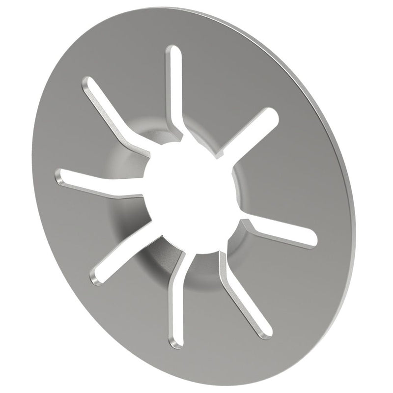 SOUTHCO Fast Lead Screw Retainer, Medium Size, Stainless Steel, Passivated [37231]