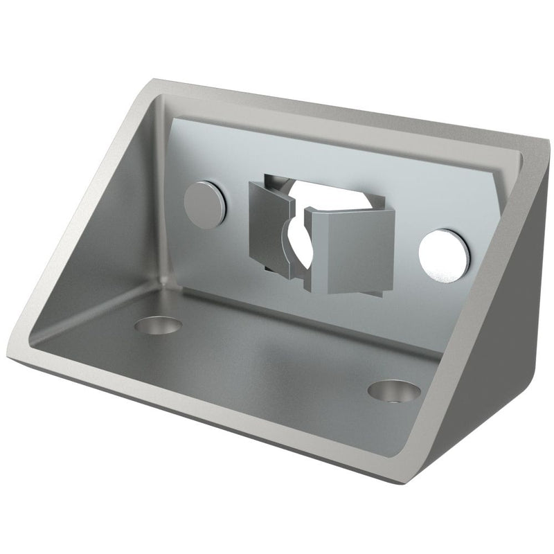 SOUTHCO Fast Lead Receptacle, Medium Size, Side Mount Steel, Zinc Plate, Bright chromate, plus sealer [17-90-101-10]