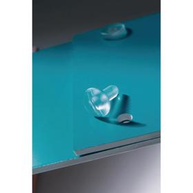 Essentra Screw Slotted Drive M8 35.0 mm PC Clear [0170721700VR]; 10117026