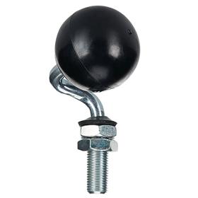 Essentra Float-On Castor 50.0 mm 20.0 kg Right Hand PP Black [1220361]; 10192597