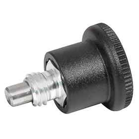 Essentra Indexing Plunger 33.0 mm Black [1220767]; 10196014