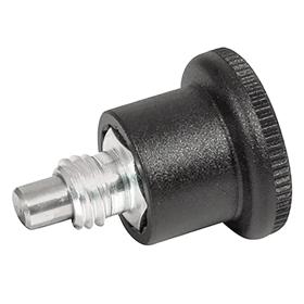 Essentra Indexing Plunger 21.0 mm Black [1220744]; 10195802