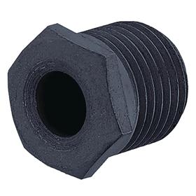 Essentra Bushing 13.0 mm 4.2 mm M12 x 1.5 Black [1220860]; 10196809