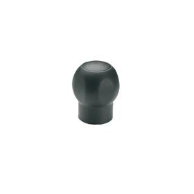 Essentra Ball Knob 50.0 mm M12 PP Black [1219149]; 10189269