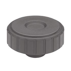 Essentra Grip Knob 44.0 mm M8 PP Black [1219095]; 10188910