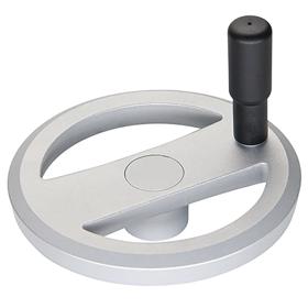 Essentra Control Hand Wheel 140.0 mm 14.0 mm Aluminium Black [1220657]; 10194935