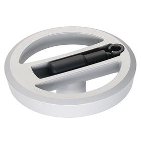 Essentra Control Hand Wheel 140.0 mm 14.0 mm Aluminium Black [1220663]; 10194997