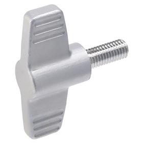 Essentra Wing Knob M6 46.0 mm Stainless Steel [1220632]; 10194744