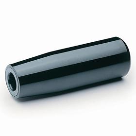 Essentra Tapered Knob 28.0 mm M12 Black Phenolic [1219178]; 10189498