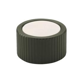 Essentra Control Knob 34.0 mm 8.0 mm Aluminium Black [1337435]; 10208847