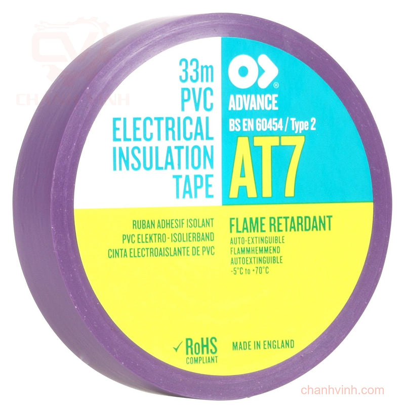 Advance Tapes AT7 VIOLET 33M X 19MM