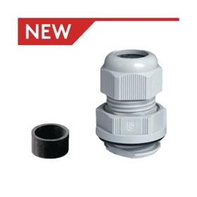 Essentra Cable Gland M25 11.0 mm 17.0 mm PA Silver Grey [1334499]; 10207345