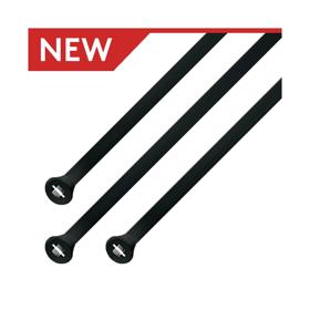 Essentra Cable Tie 140.0 mm 3.5 mm 34.0 mm PA Black [1334546]; 10207673