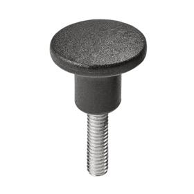 Essentra Grip Knob 32.0 mm M8 Enhanced Nylon Black [1340372]; 10214435
