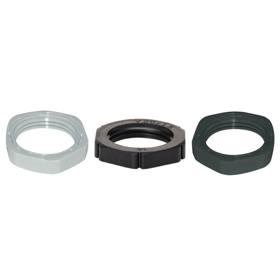 Essentra Locknut for PE M16 x 1.5 PA Grey [550919]; 10301357