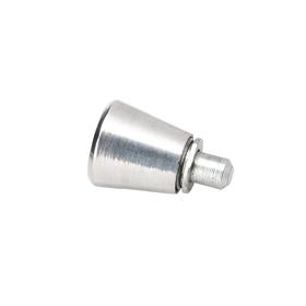 Essentra Indexing Plunger 17.5 mm Aluminium Black [497563]; 10281079