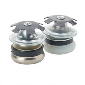 Essentra Push-In Glide 22.0 mm 2.0 mm Natural Steel [551589]; 10302941