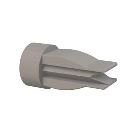 Essentra Sheet Metal Nut 6.9 x 7.4 mm 0.5 mm 3.6 mm #8;#10 Nylon 6/6 [60SPG00001]; 10307755