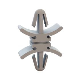 Essentra Snap Lock Support 10.7 mm Nylon 6/6 UL94 V-2 Natural [27DLP00295]; 10365175
