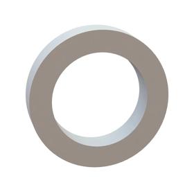 Essentra Spacer 0.813 in 1.188 in 6.3 mm Nylon 6/6 [13RS187509]; 10339008