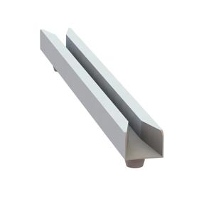 Essentra Horizontal Card Guide Snap-In 1.6 mm 76.2 mm Nylon 6/6 [21CGS00300]; 10627105
