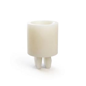 Essentra Sheet Metal Nut 6.8 x 6.9 mm 0.8 mm 2.8 mm #8;#10 Nylon 6/6 [60SGN00008]; 10404829