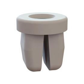 Essentra Sheet Metal Nut 6.9 x 7.1 mm 1.6 mm 4.2 mm #6 Nylon 6/6 [60SGN00009]; 10404836