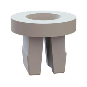 Essentra Sheet Metal Nut 4.3 x 4.5 mm 1.6 mm 1.6 mm #4 Nylon 6/6 [60SGN00014]; 10404881