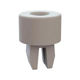 Essentra Sheet Metal Nut 7.14 x 8.26 mm 1.6 mm 4.3 mm Nylon 6/6 [60SGN02500]; 10405055