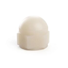 Essentra Locked Cap Nut M6 x 1.0 10.0 mm 12.0 mm Nylon 6/6 [05M060100LCN]; 10179901