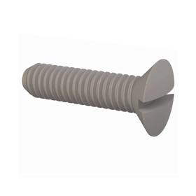 Essentra Screw M2.5 x 0.45 Nylon 6/6 Natural [50M025045L010]; 10396841
