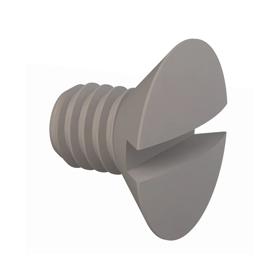Essentra Screw M4 x 0.7 Nylon 6/6 Natural [50M040070L006]; 10398098
