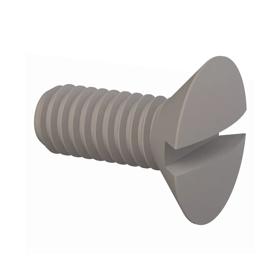 Essentra Screw M4 x 0.7 Nylon 6/6 Natural [50M040070L010]; 10398111