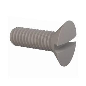 Essentra Screw M4 x 0.7 Nylon 6/6 Natural [50M040070L012]; 10398128