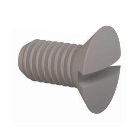 Essentra Screw M5 x 0.8 Nylon 6/6 Natural [50M050080L010]; 10398708