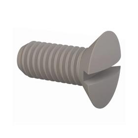 Essentra Screw M5 x 0.8 Nylon 6/6 Natural [50M050080L012]; 10398715