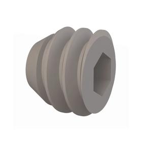 Essentra Set Screw Hex Drive #4-40 0.094 in Nylon 6/6 [010440T009]; 10323755