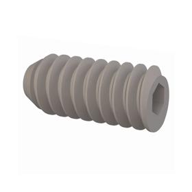 Essentra Set Screw Hex Drive #4-40 0.250 in Nylon 6/6 [010440T025]; 10323809
