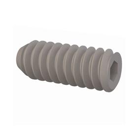 Essentra Set Screw Hex Drive #4-40 0.281 in Nylon 6/6 [010440T028]; 10323816