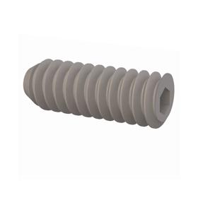Essentra Set Screw Hex Drive #4-40 0.313 in Nylon 6/6 [010440T031]; 10323823
