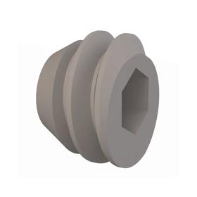Essentra Set Screw Hex Drive #6-32 0.094 in Nylon 6/6 [010632T009]; 10324011