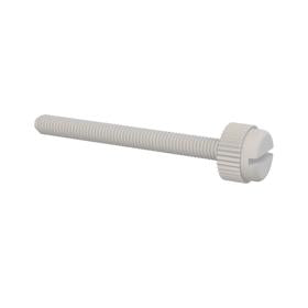 Essentra Slotted knurled head screw M3 x 0.5 30.0 mm Nylon 6/6 [50M030050T030]; 10296196