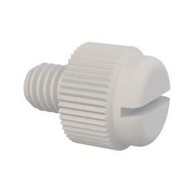 Essentra Slotted knurled head screw M5 x 0.8 6.0 mm Nylon 6/6 [50M050080T006]; 10399002