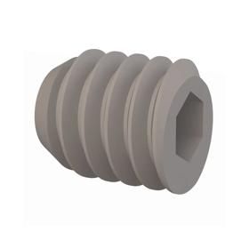 Essentra Set Screw Hex Drive #8-32 0.188 in Nylon 6/6 [010832T018]; 10324325