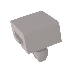 Essentra Cable Tie Holder Push-In 0.189 in 5.6 mm Nylon 6/6 Natural [23TA00100]; 10363652