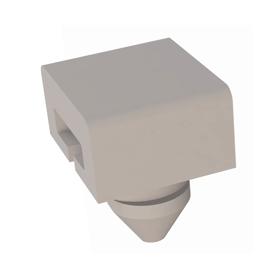 Essentra Cable Tie Holder Push-In 0.252 in 5.6 mm Nylon 6/6 Natural [23TA00110]; 10363669