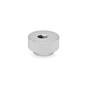 Essentra Knurled Knob 20.0 mm M5 Stainless Steel [1504884]; 10503317