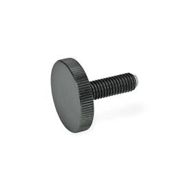 Essentra Knurled Head Screw M8 25.0 mm Steel [1504967]; 10504147